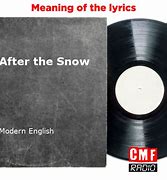 Image result for After the Snow Modern English