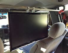 Image result for 90 Inch TV in Car