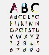 Image result for Letters and Numbers Design