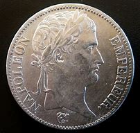 Image result for 5 Francs 1812