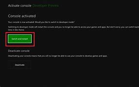 Image result for Xbox One Developer Mode Code