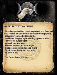 Image result for Protection Spell Chant