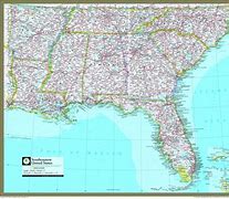 Image result for Map of Southesatern Us