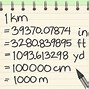 Image result for How Many Kilometers Are There in a Mile