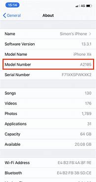Image result for How to Determine iPhone Model Number