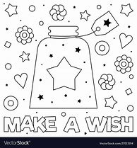 Image result for Make a Wish Coloring Page