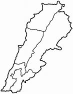Image result for Lebanon Map Outline