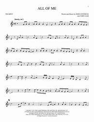 Image result for Trumpet Sheet Music Theme Song