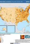 Image result for Population Density Map USA