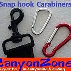 Image result for Snap Hook vs Carabiner