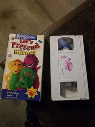 Image result for Let's Pretend with Barney 1993 VHS