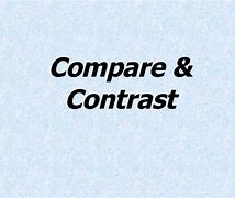 Image result for Compare Contrast Images