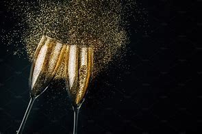 Image result for Champagne Toast Black Background