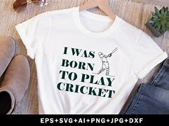 Image result for Born to Play Cricket SVG
