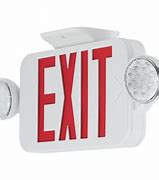 Image result for Red LED Exit Sign