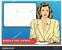 Image result for Breaking News Anchor Clip Arts