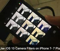 Image result for iPhone Camera Filter Settings