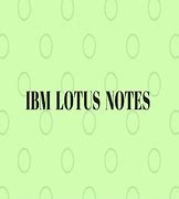 Image result for Lotus Notes Logo