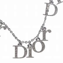 Image result for Dior Logo Necklace
