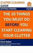 Image result for 30-Day Clutter Challenge Chart