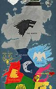 Image result for A Game of Thrones Map