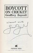 Image result for Books by Geoffrey Boycott