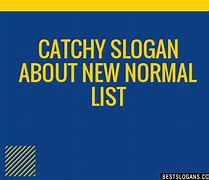 Image result for Slogan About the New Normal