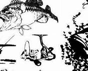 Image result for Bass Fish Silhouette Clip Art