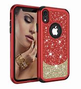 Image result for iPhone XR Red Case with Apple Logo