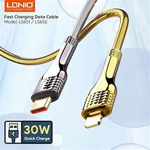 Image result for Ldnio Fast Cable for iPhone
