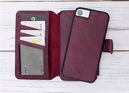 Image result for iPhone SE Leather Wallet Case