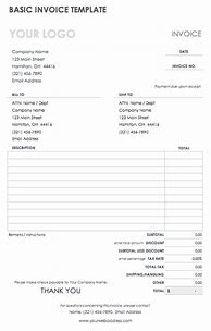 Image result for Free Simple Invoice Template PDF