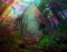 Image result for Psychedelic Landscape Wallpaper
