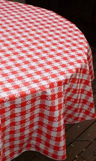 Image result for 90 Round Vinyl Tablecloth
