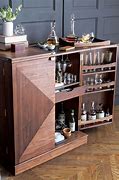 Image result for Modern Bar Cabinet