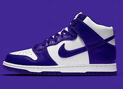 Image result for White and Purple Sneakers