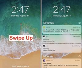Image result for iOS Lock Screen Push Notifications