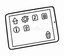 Image result for Cartoon Tablet PC