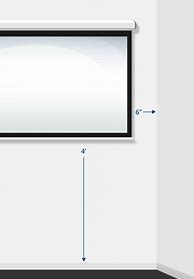 Image result for Standard Projector Screen Size