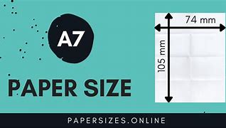 Image result for A7 Paper