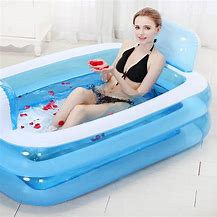 Image result for Portable Inflatable Bathtub