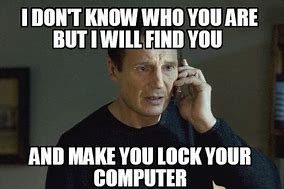 Image result for Lock Your Computer Funny
