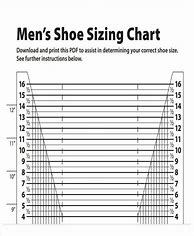Image result for Adult Printable Shoe Size Chart