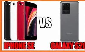 Image result for iPhone SE 2020 vs Samsung Galaxy S20