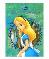 Image result for Disney Alice in Wonderland Book Cover