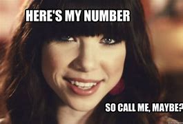 Image result for So Call Me Maybe Meme