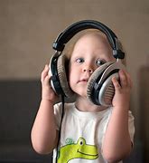 Image result for Child Listening to Music with Headphones