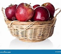 Image result for Red Apple's in a Basket