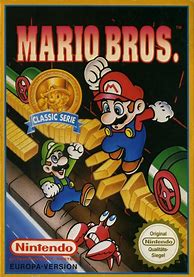 Image result for Super Mario Bros Countinued NES Box Art