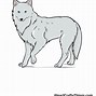 Image result for Arctic Fox Drawing